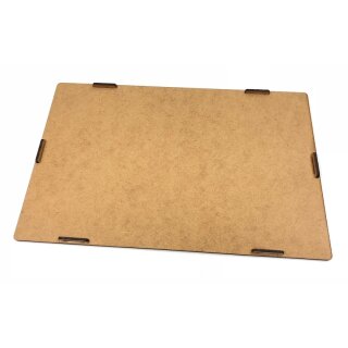 Wooden &quot;back&quot; for plastic tray compatible with Gaia Project