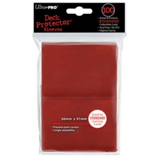 UP - Standard Deck Protectors Red (100)