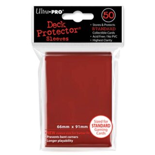 UP - Standard Sleeves Red (50)