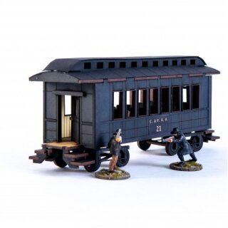 19th C. American Passenger Train Set (Black)