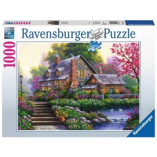 Ravensburger Puzzle - Romantisches Cottage (1000 Teile)
