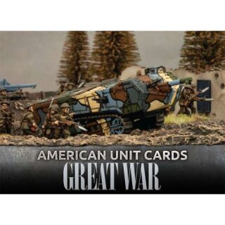 Great War &ndash; American Unit Cards (EN)