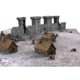G-Mat: Medieval Town (6x4 ft.)