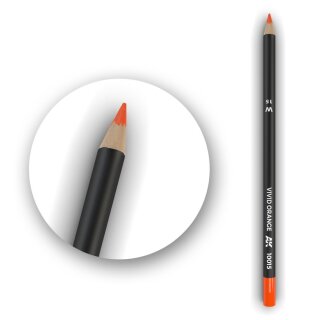 Watercolor Pencil Vivid Orange (1)