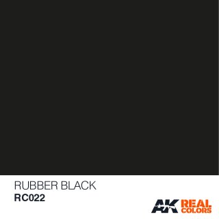 AK Real Colors Rubber Black (10ml)