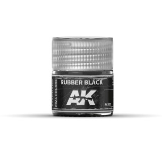 AK Real Colors Rubber Black (10ml)
