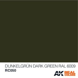AK Real Colors Dunkelgr&uuml;n RAL 6009 (10ml)