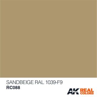 AK Real Colors Sandbeige RAL 1039 - F9 (10ml)