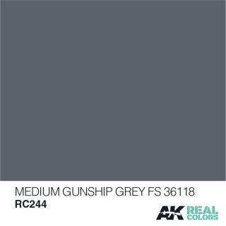 AK Real Colors Medium Gunship Grey FS 36118 (10ml)