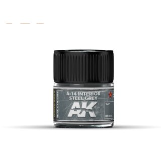 AK Real Colors A-14 Interior Steel Grey (10ml)