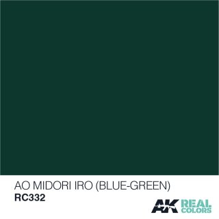 AK Real Colors Ao Midori Iro (Blue-Green) (10ml)