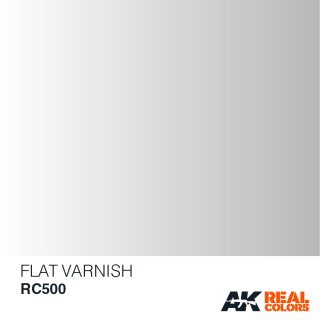 AK Real Colors Flat Varnish (10ml)