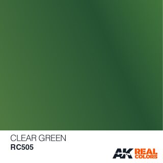 AK Real Colors Clear Green (10ml)