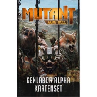Mutant: Jahr Null: Genlabor Alpha Kartendeck (DE)