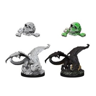 Black Dragon Wyrmling: D&amp;D Nolzurs Marvelous Miniatures