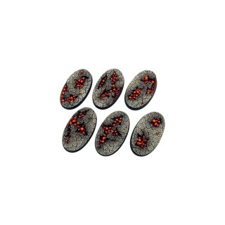 Chaos Waste Bases, Oval 60mm (4)