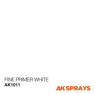 AK Spray Fine Primer White Spray (400 ml)
