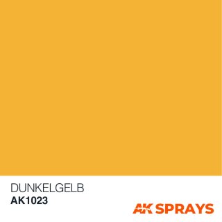 AK Spray Dunkelgelb color (150 ml)