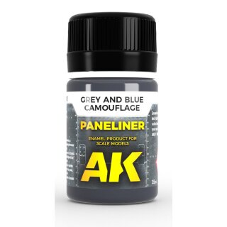 AK Weathering - Paneliner for grey and blue camouflage (35ml)