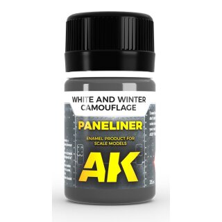 AK Weathering - Paneliner for white and winter camouflage (35ml)
