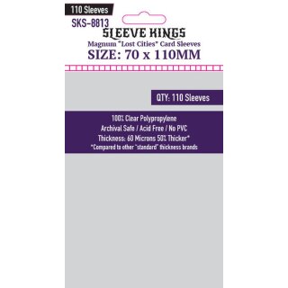 Sleeve Kings Magnum &quot;Lost Cities&quot; Card Sleeves (70x110mm) (110)