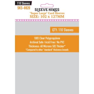 Sleeve Kings &quot;Super Large&quot; Sleeves (102x127mm) (110)