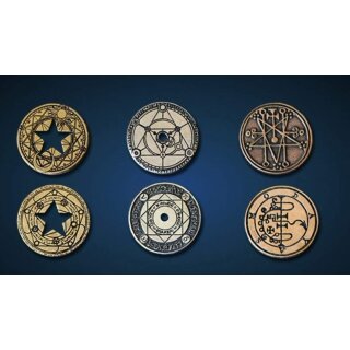 Legendary Metal Coins - Wizard Coin Set (24)