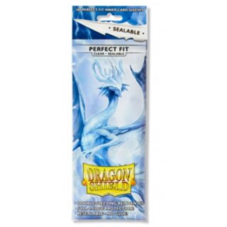 Dragon Shield: Standard Perfect Fit Sealable Sleeves - Clear (100 St&uuml;ck)