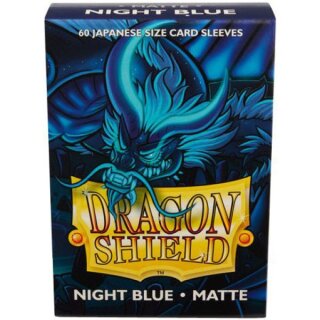 Dragon Shield Japanese Matte - Night Blue Delphion (60)
