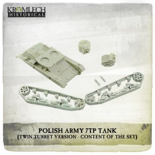 Polish Army twin-turret 7TP tank
