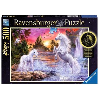 Ravensburger Puzzle - Einh&ouml;rner am Fluss (500 Teile)