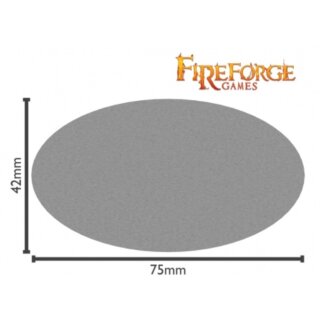 FireForge Oval Bases 75x42mm (12)