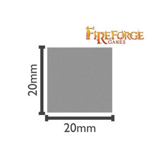 FireForge quadratische Bases 20mm (48)