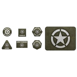 American LW Tokens (x20) &amp; Objectives (x2)