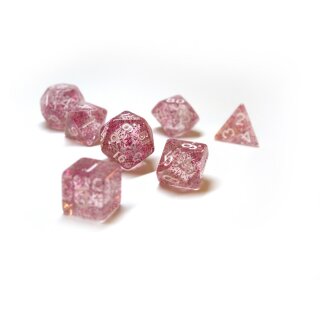 W&uuml;rfelset Confetti: Pink (7)