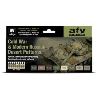 Model Air: Cold War &amp; Modern Russian Green Patterns - AFV Series