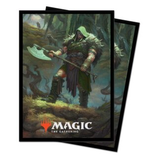 UP - Standard Deck Protectors - Magic: The Gathering Throne of Eldraine V3 (100 Sleeves)