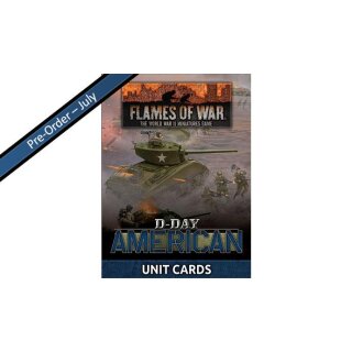 D-Day American Unit Cards (70) (EN)