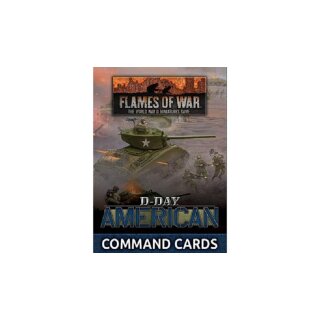 D-Day: American Command Cards (x50 cards) (EN)