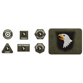 101st Airborne Division Tokens (x20) &amp; Objectives (x2)