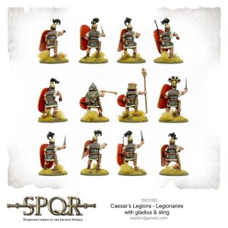 SPQR: Caesars Legions - Legionaries with gladius &amp; sling (EN)