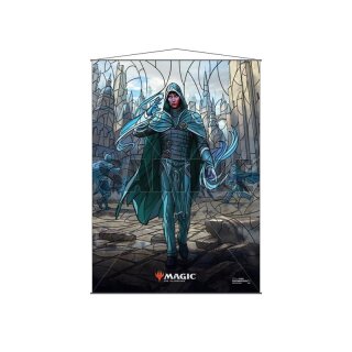 UP - Stained Glass Wall Scroll Magic: The Gathering - Jace