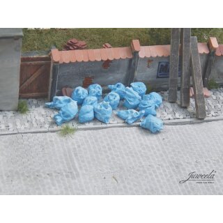 Garbage bags blue (10x) 1: 45 / 28mm