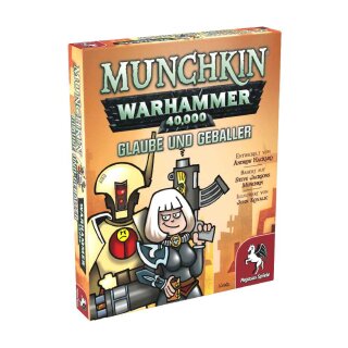 Munchkin Warhammer 40.000 - Glaube und Geballer (Erweiterung) (DE)