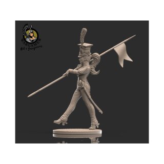 Basia, the Chevaux-legere of the Guard (54 mm)