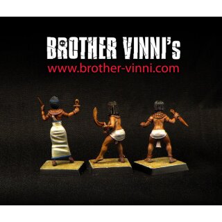 Armed Egyptian Dancers (28 mm) (3)