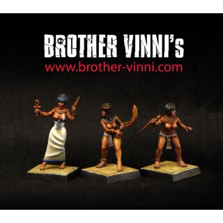 Armed Egyptian Dancers (28 mm) (3)