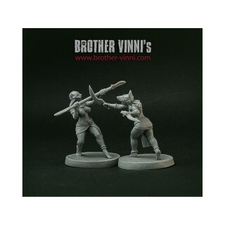Egyptian Fighters (28 mm) (2)