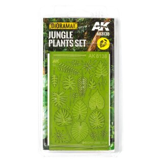 AK Diorama Dschungelpflanzen - Jungle Plants Set