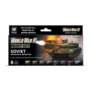 Model Color: WWIII Soviet Armour &amp; Infantry